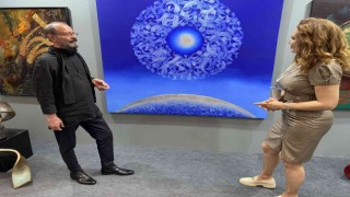 İranlı Ressam Ahmet Nejatın eserleri İstanbulda sanatseverlerle buluştu