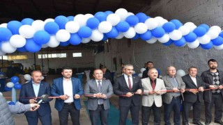 İskilipte beton parke tesisi törenle açıldı