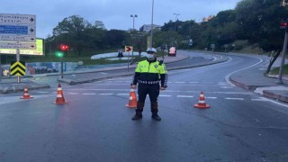 İstanbulda 1 Mayıs için yollar trafiğe kapatıldı