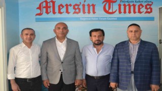 İzmir Emniyet Müdürü Şahne Mersinde temaslarda bulundu