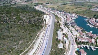 İzmirde turistik ilçelerin altyapısı yaza hazırlanıyor