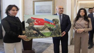 İzmirde Türkiye ile Azerbaycan resim sergisi