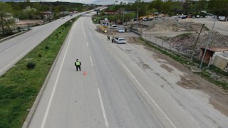 Jandarmadan bayram öncesi dronlu denetim