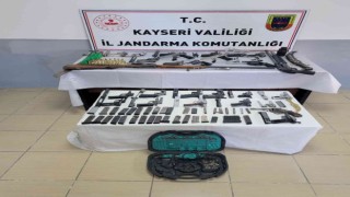 Jandarmadan ruhsatsız silah imal edilen eve operasyon