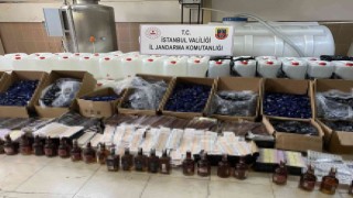 Jandarmadan sahte alkol operasyonu: 7 gözaltı
