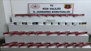 Jandarmadan sigara kaçakçılığı operasyonu