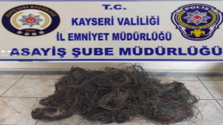 Kablo hırsızları yakalandı
