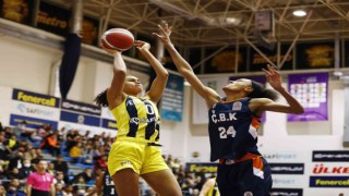 Kadınlar Basketbol Süper Ligi: Fenerbahçe Safiport: 90 - ÇBK Mersin Yenişehir Belediyesi: 55