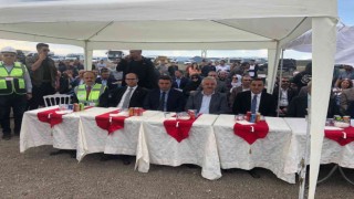 Kağızmana doğalgaz için ilk kazma vuruldu