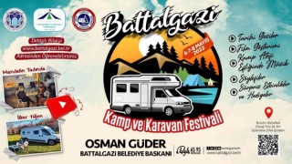 Kamp ve karavan tutkunları Battalgazide buluşuyor