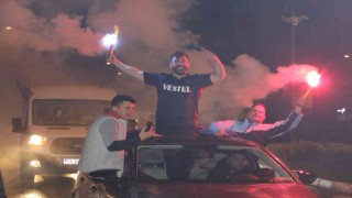 Karabükte Trabzonlular sokağa döküldü