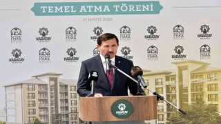 Karatayın 42. toplu konut hamlesi Aksaparkın temeli atıldı