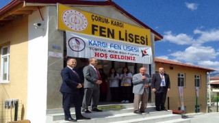 Kargı fen lisesinde bilim fuarı açıldı