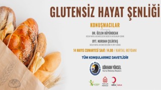 Kartal Belediyesinin ev sahipliğinde Glütensiz Hayat Şenliği yapılacak