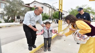 Kartepede minikler bayram etkinlikleriyle eğlendi