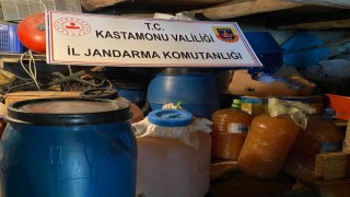 Kastamonuda kaçak içki operasyonu: 1 gözaltı