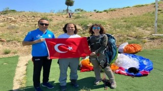 Kaymakamdan Pamukkale semalarında anlamlı uçuş