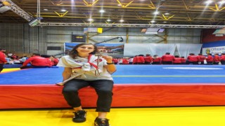 Kayserili sporcu Avrupa ikincisi oldu