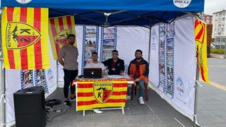 Kayserispor taraftarında final heyecanı