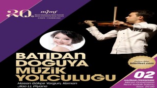 Keman sanatçısı Hasan Gökçe Yorgun ve piyanist Jiao Li, festivalde sahne alacak