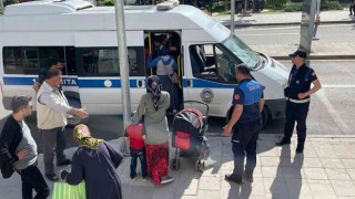 Kırıkkalede zabıtadan dilencilere yönelik operasyon