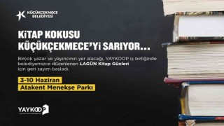 Kitap kokusu Küçükçekmeceyi sarıyor