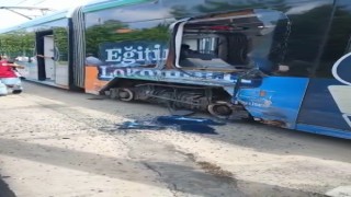 Kocaelide tramvaylar çarpıştı