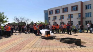 Koçarlı MYOda Deprem ve Yangın Tatbikatı gerçekleşti