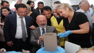 Kocasinanda emeğin sanata dönüştüğü sergi, büyük beğeni topladı