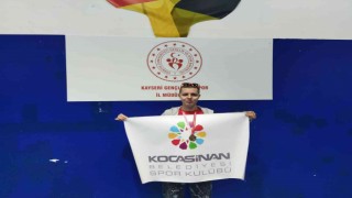 Kocasinanın özel sporcusuna otizm engel olmadı