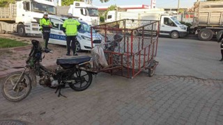 Konya polisinden motosiklet denetimi