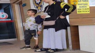 Köpeğin saldırdığı çocuk yaralandı