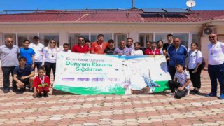 Koşarak teknoloji bağımlılığına dikkat çektiler