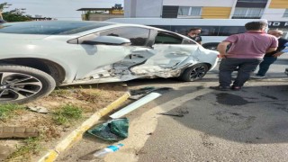 Köşkte trafik kazası; 1 yaralı