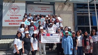 Kozanda sağlıklı yaşam için yürüdüler