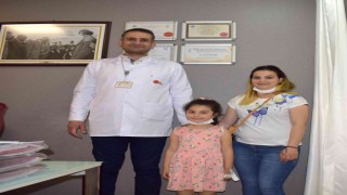 Küçük Miranın kopan parmağı 3 saatte yerine dikildi