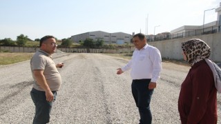 Kulanın yeni hastane çevresindeki asfaltlama çalışmaları sona erdi