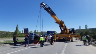 Kütahyada trafik kazası: 1 yaralı