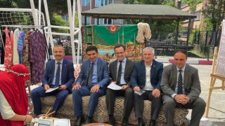 Lise öğrencileri fuarda projelerini sergiledi