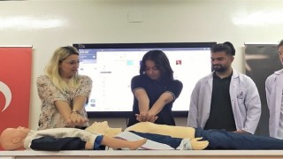 Lise öğrencilerine temel yaşam desteği verildi