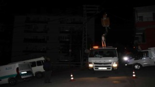 Mahallede doğalgaz paniği