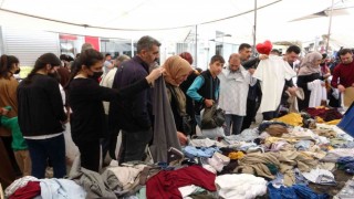 Malatyada çarşı ve pazarda bayram hareketliliği