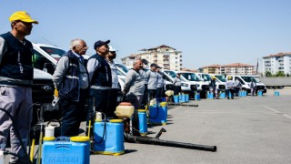 Malatyada ilaçlama çalışmalarına hız verildi
