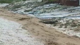 Malatyada sağanak ve dolu etkili oldu