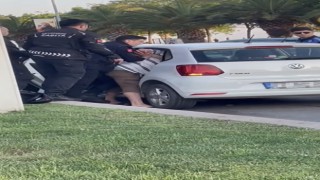 Maltepede İBB zabıtasıyla vatandaş arasındaki tartışma kamerada