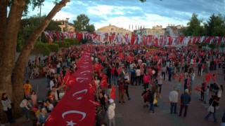 Manavgatta fener alaylı 19 Mayıs kutlaması