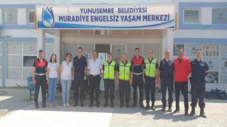 Manisada jandarma ekipleri engellilere unutulmaz bir gün yaşattı