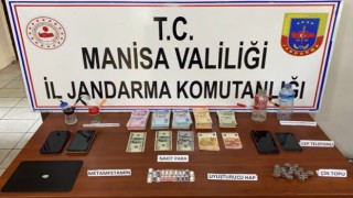 Manisada jandarmadan uyuşturucu operasyonu: 2 gözaltı