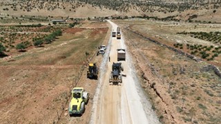 Mardinde yol çalışmalarının startı verildi