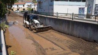 Marmaris Maksim dere yatağında çalımalar sürüyor